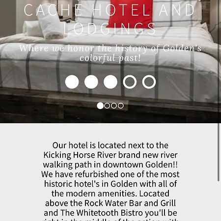 The Cache Hotel And Lodgings ゴールデン エクステリア 写真
